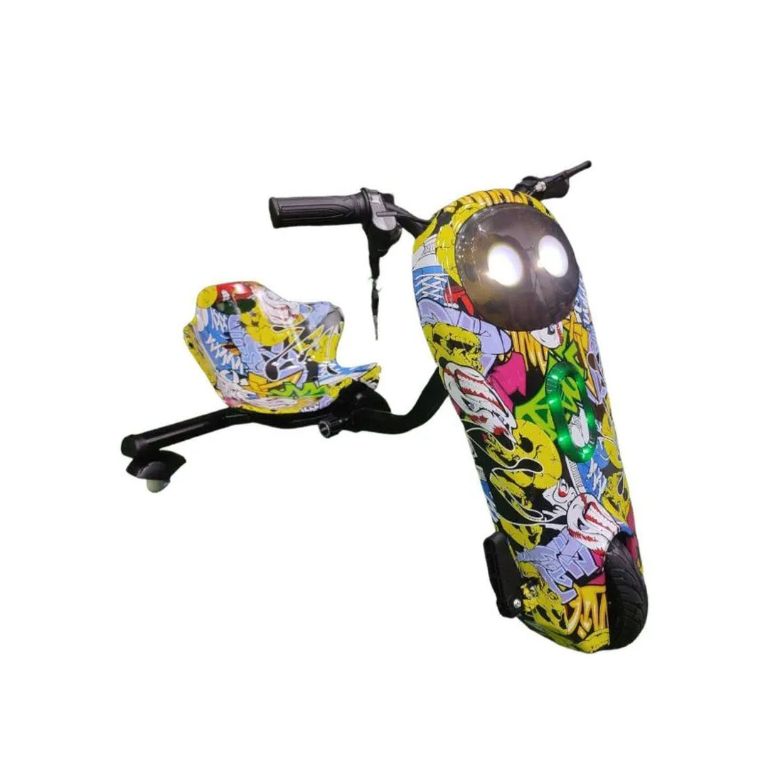 سكوتر دريفت كهربائي للأطفال 3.6 أمبير - 36 فولت - شكل الجوكر - BD-020A