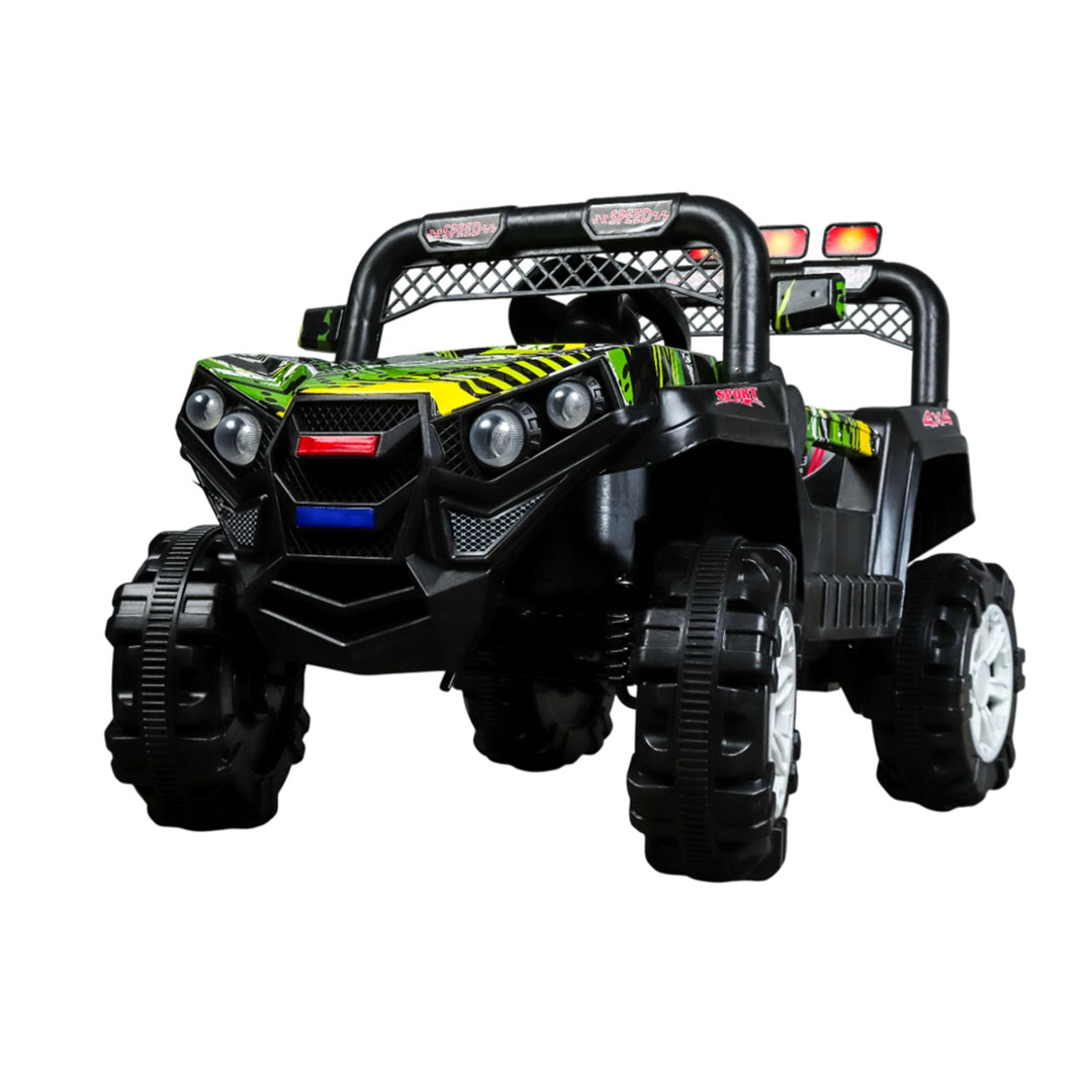 سيارة أطفال كهربائية مع ريموت تحكم - أخضر - 769P