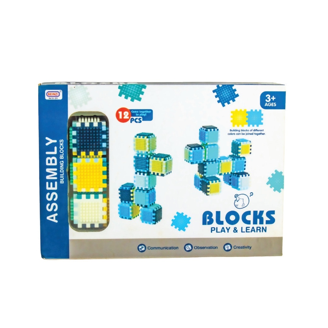 مكعبات علمية حديثة ١٢ قطعة - BL372560