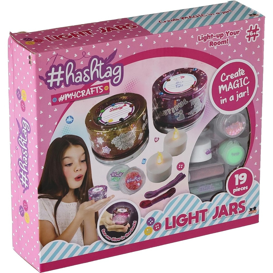 برطمانات البرونز السحري المضئ - 19 قطعة - HTMC2102