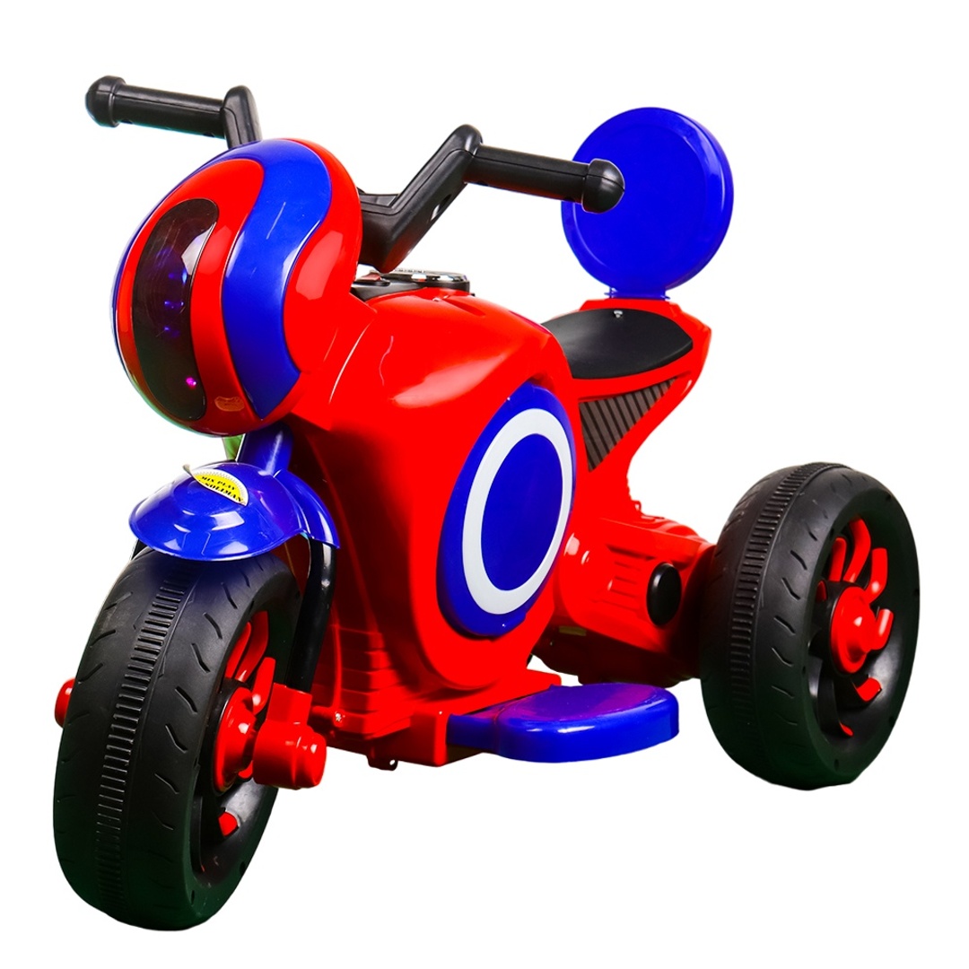 متوسيكل كهربائي للأطفال - أحمر - BBF-006