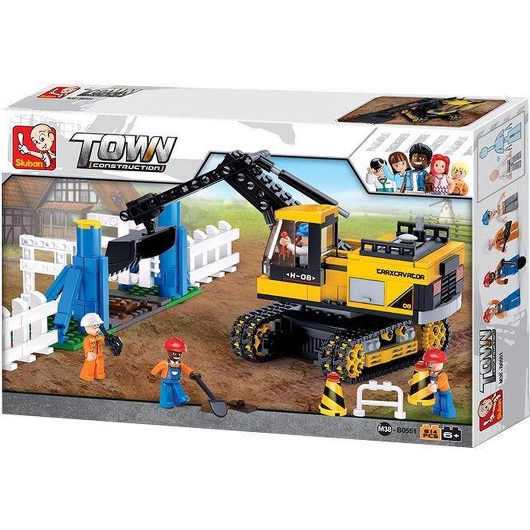 مكعبات الحفارة - 614 قطعة - M38-B0551