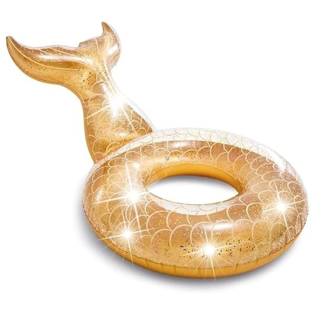 عوامة بذيل حورية البحر قابل للنفخ 175x119 سم - 56258