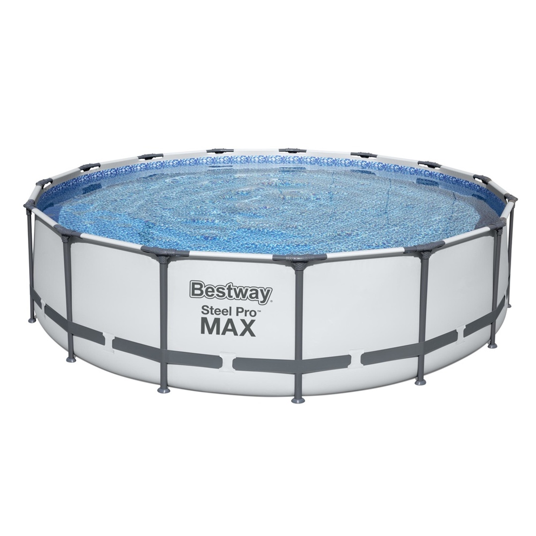 حمام سباحة ضخم كامل مع مضخة تصفية - 457x107 سم - 56488