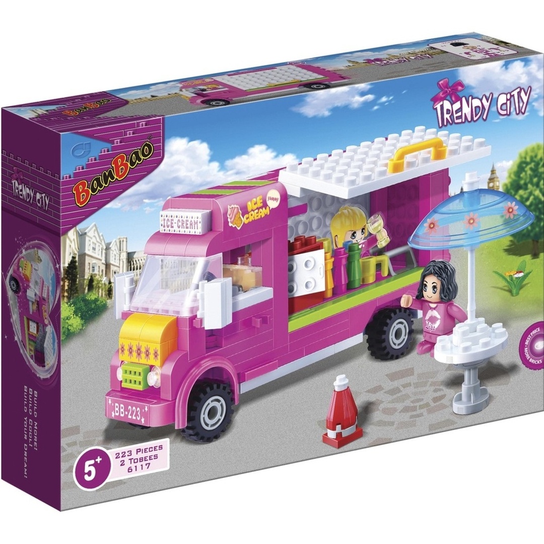 بازل مقطورة الأيس كريم - 223-قطعة - 6117