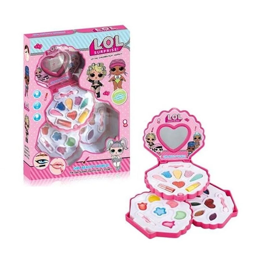 مكياج LOL محاره بالمراية 3 درج - 677-H606A