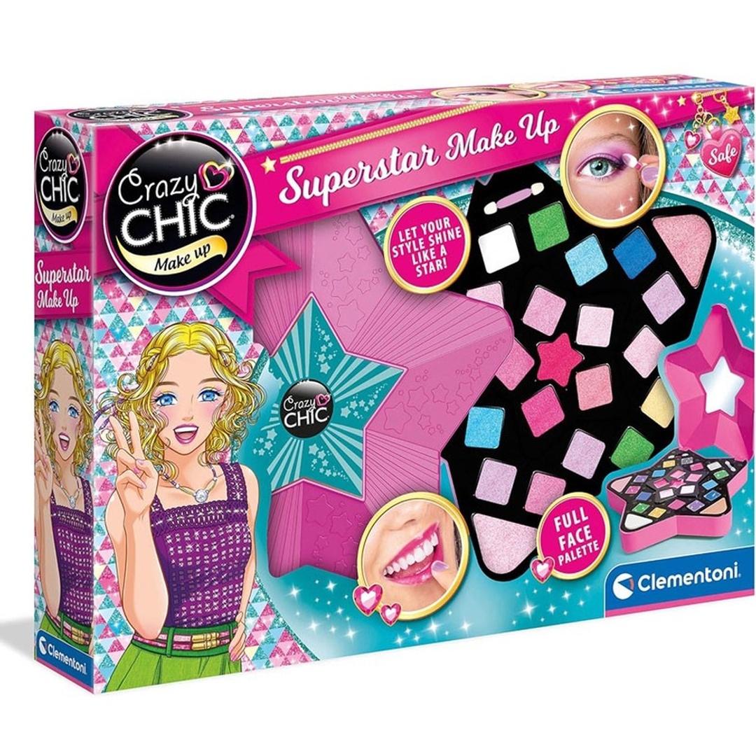 مكياج النجوم للبنات مع الأكسسوارات - 18604