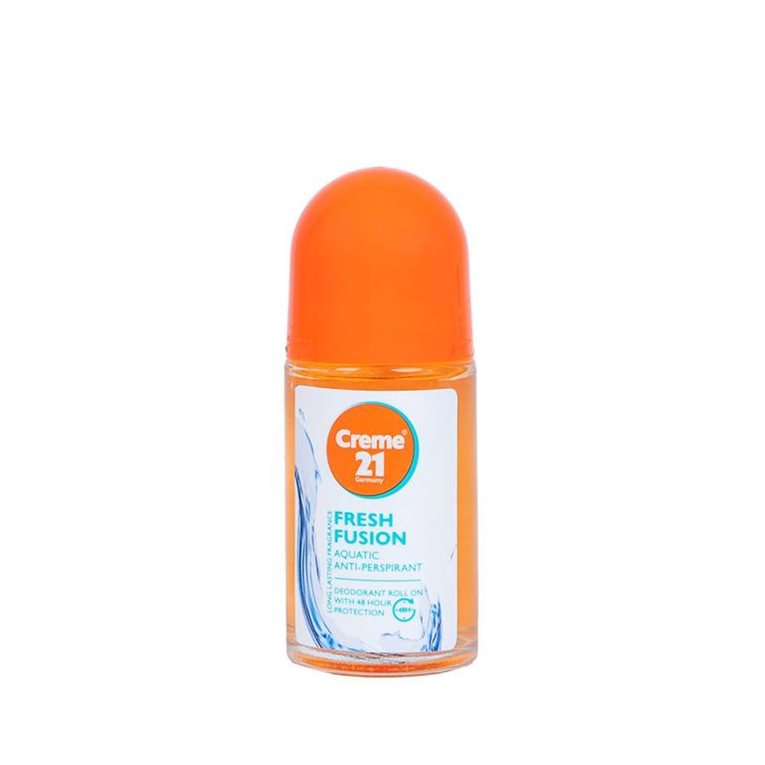 كريم 21 رول اون فريش فيجين - 48 ساعة - 50 مل