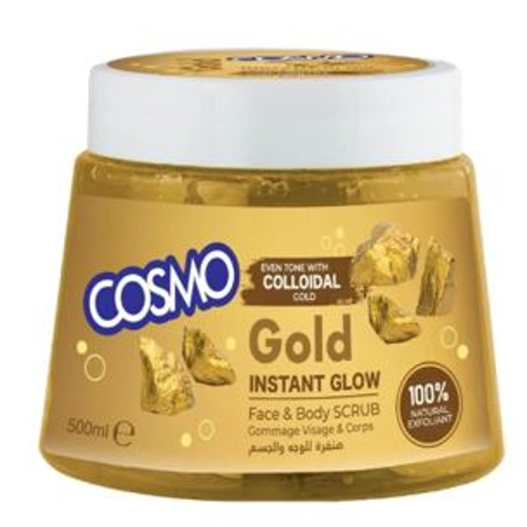 كوزمو اسكرب وجه وجسم بالذهب - 500 مل