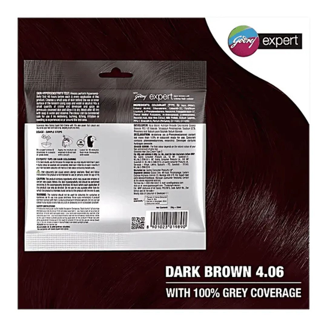 جودريج إكسبيرت صبغة ريتش لتلوين الشعر - بني غامق - 20 جم + 20 مل
