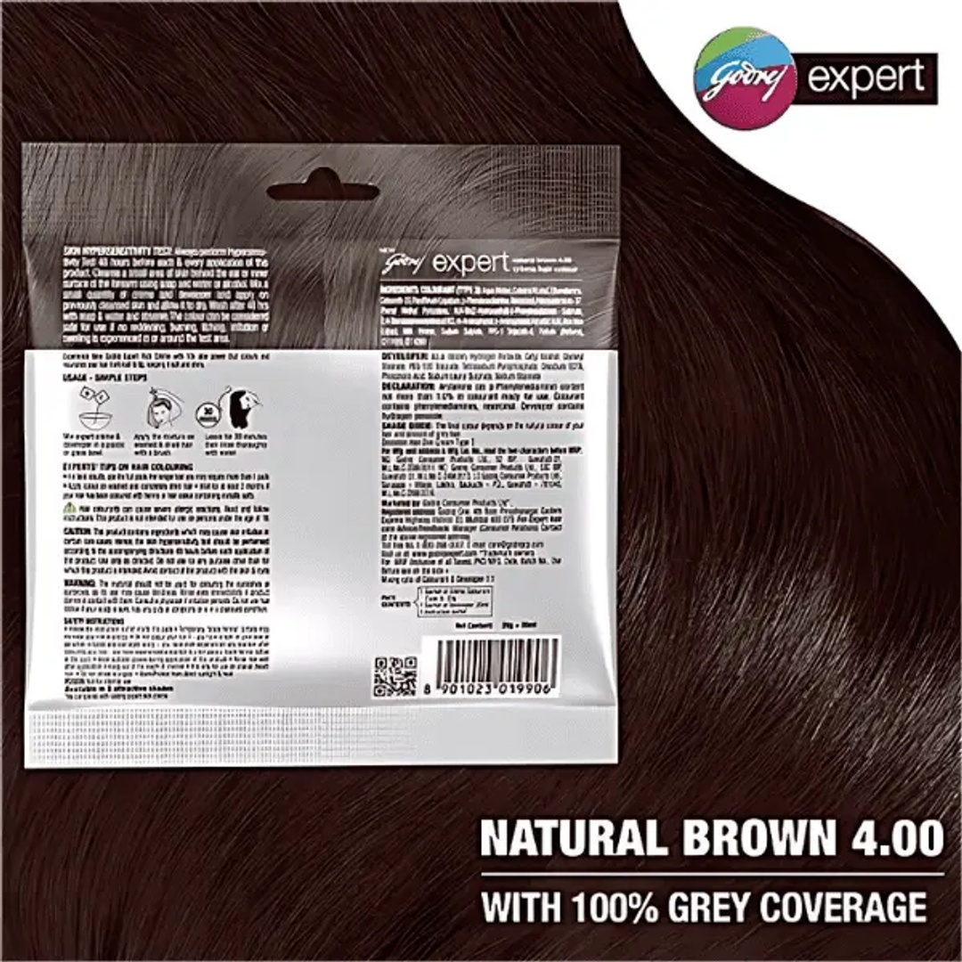 جودريج إكسبيرت صبغة ريتش لتلوين الشعر - بني طبيعي - 20 جم + 20 مل