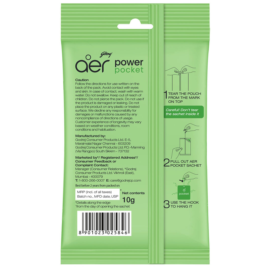 معطر إير باور بوكيت برائحه زهور الياسمين - 10 جرام