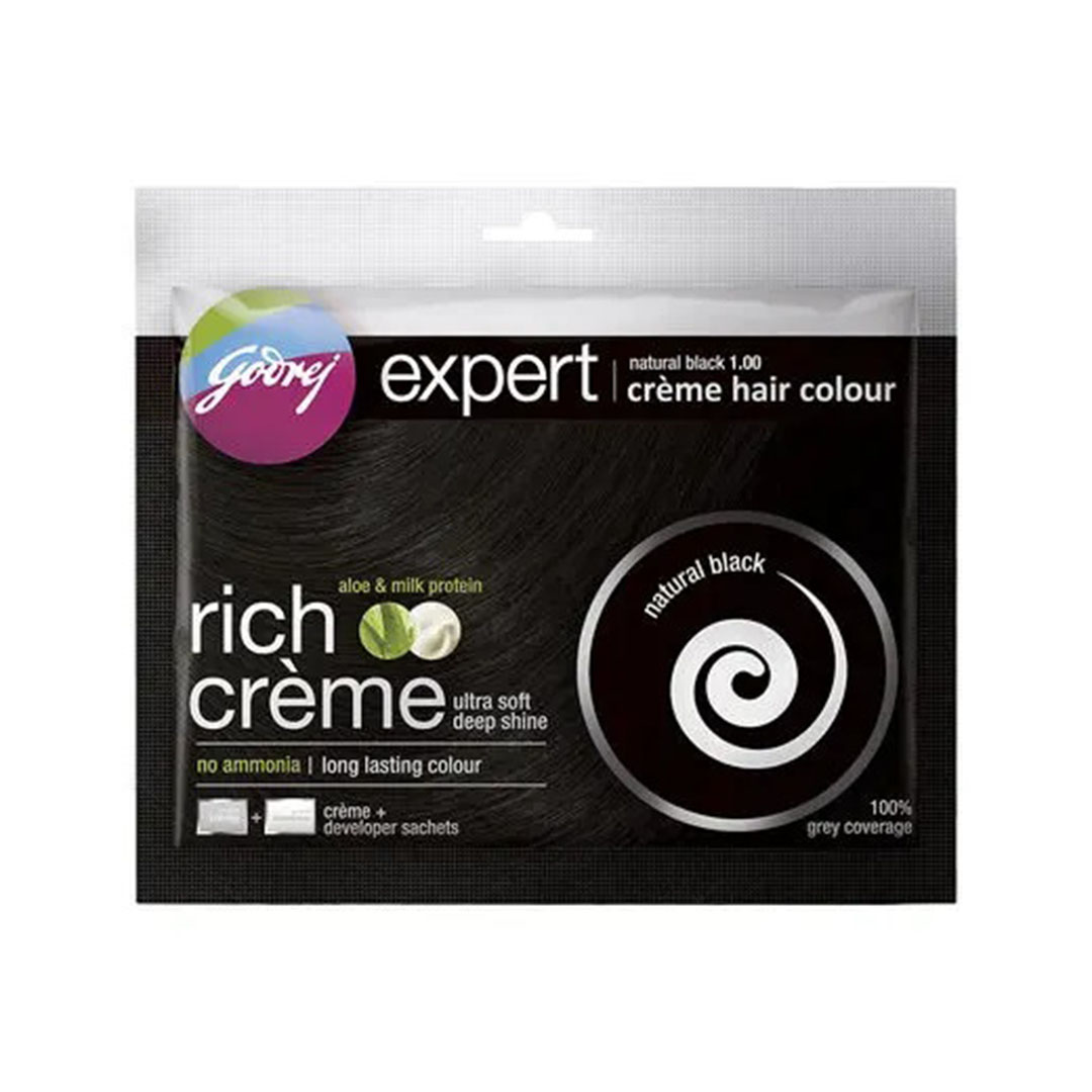 جودريج إكسبيرت صبغة ريتش لتلوين الشعر - أسود طبيعي - 20 جم + 20 مل