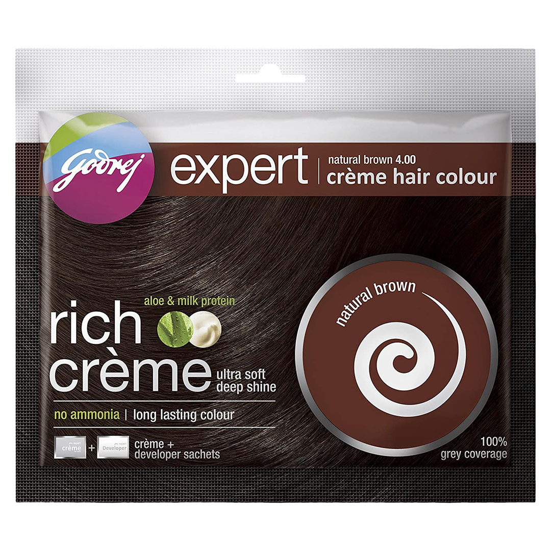 جودريج إكسبيرت صبغة ريتش لتلوين الشعر - بني طبيعي - 20 جم + 20 مل