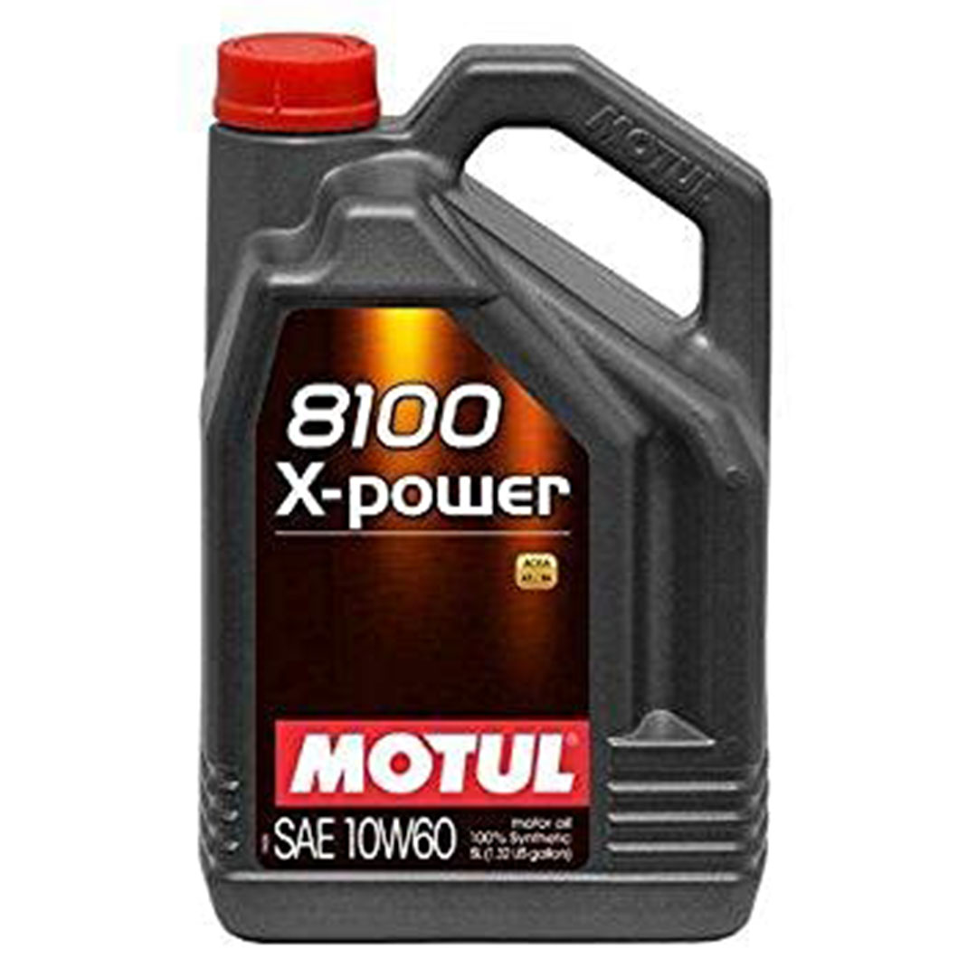 زيت محرك Motul 8100 X-POWER 10W-60 - 5 لتر