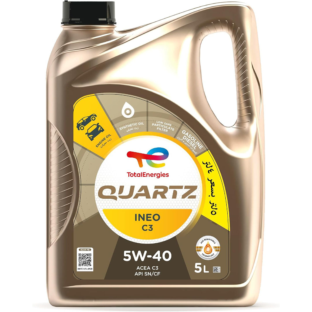 زيت محرك TotalEnergies Quartz Ineo C3 5W40 – 5 لتر