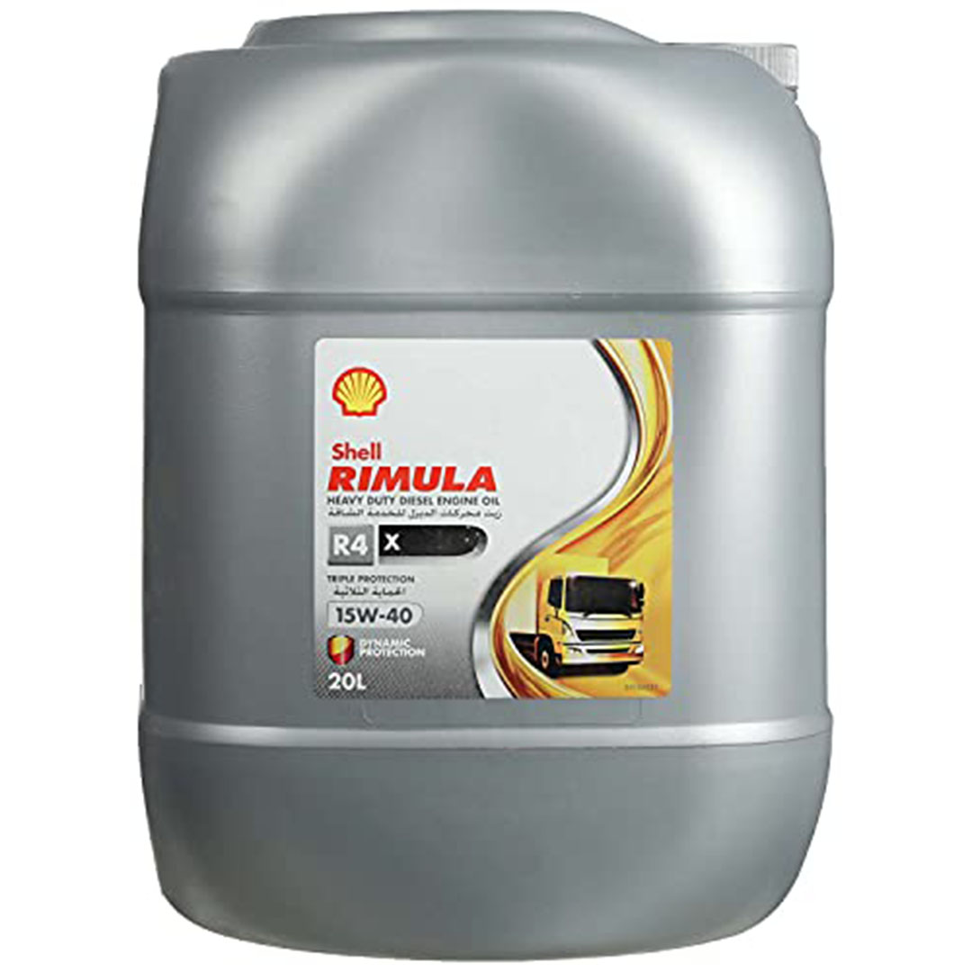 زيت محرك Shell Rimula R4X 15W-40 – 20 لتر