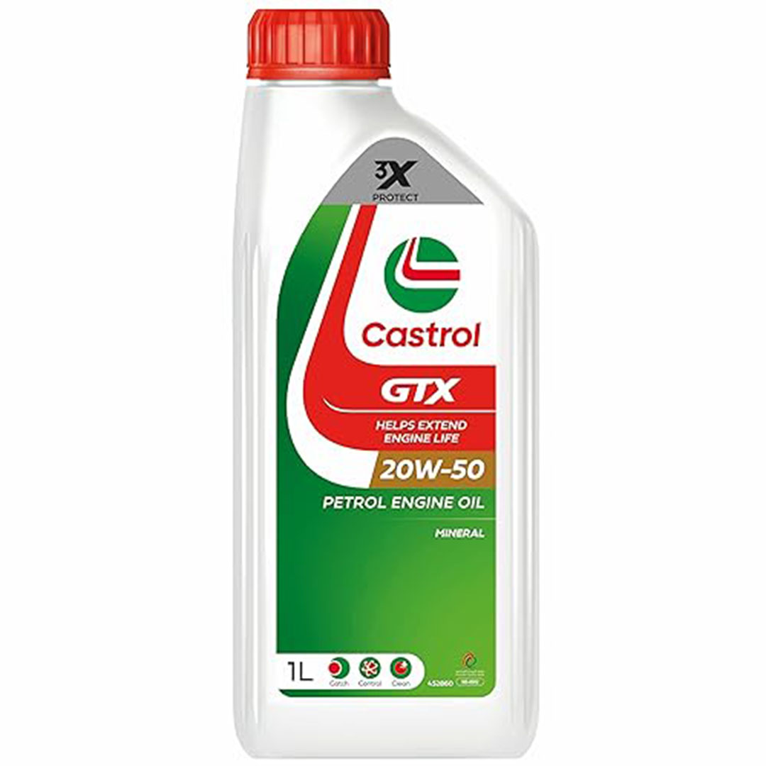 زيت محرك Castrol GTX 20W-50 – 1 لتر