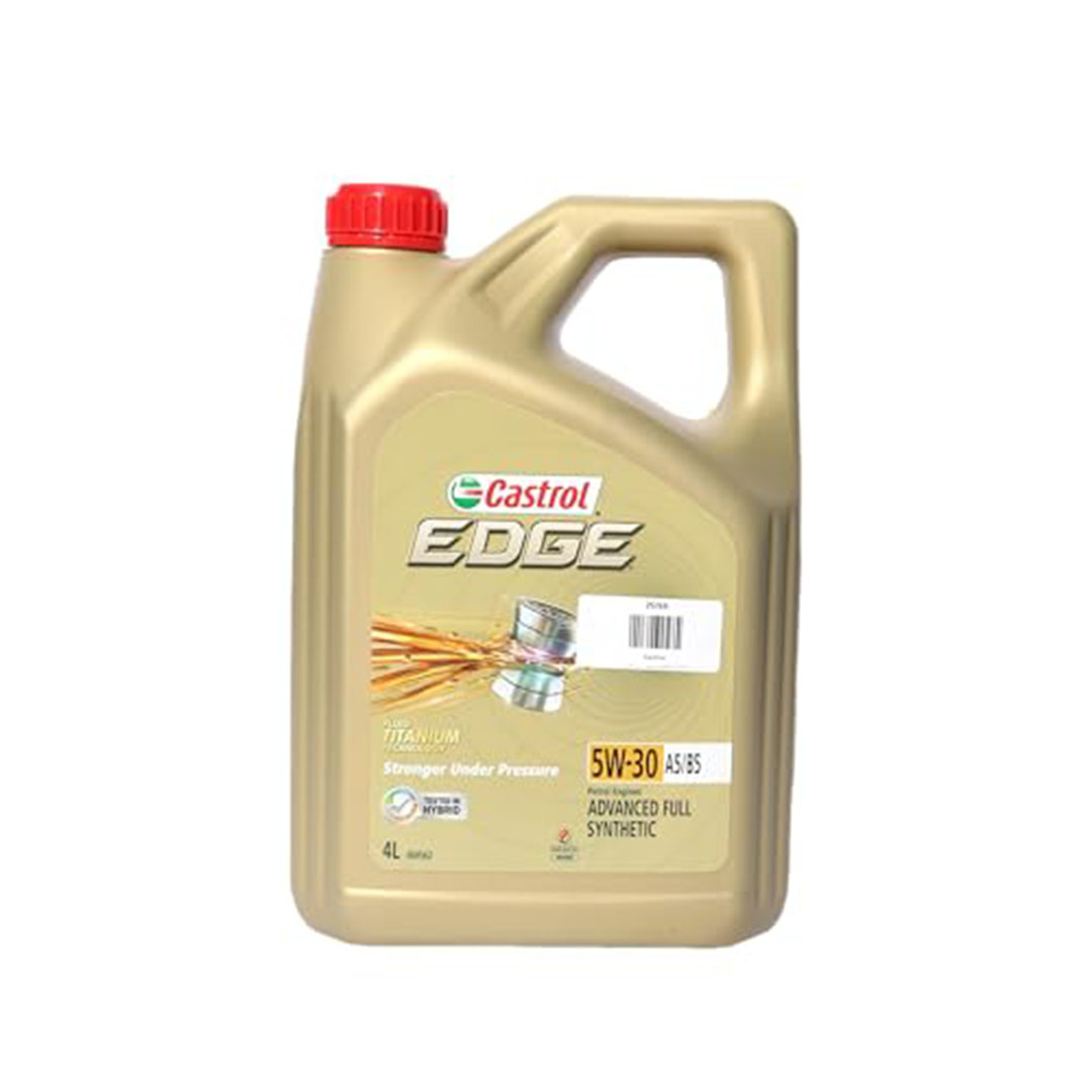 زيت محرك Castrol Edge 5W30 – 4 لتر – تخليقي بالكامل – 10000 كم