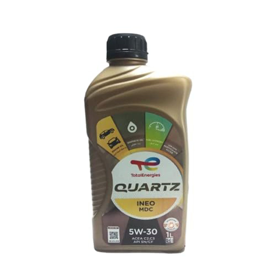 زيت محرك Total Quartz INEO MDC 5W30 – 1 لتر – 10000 كم