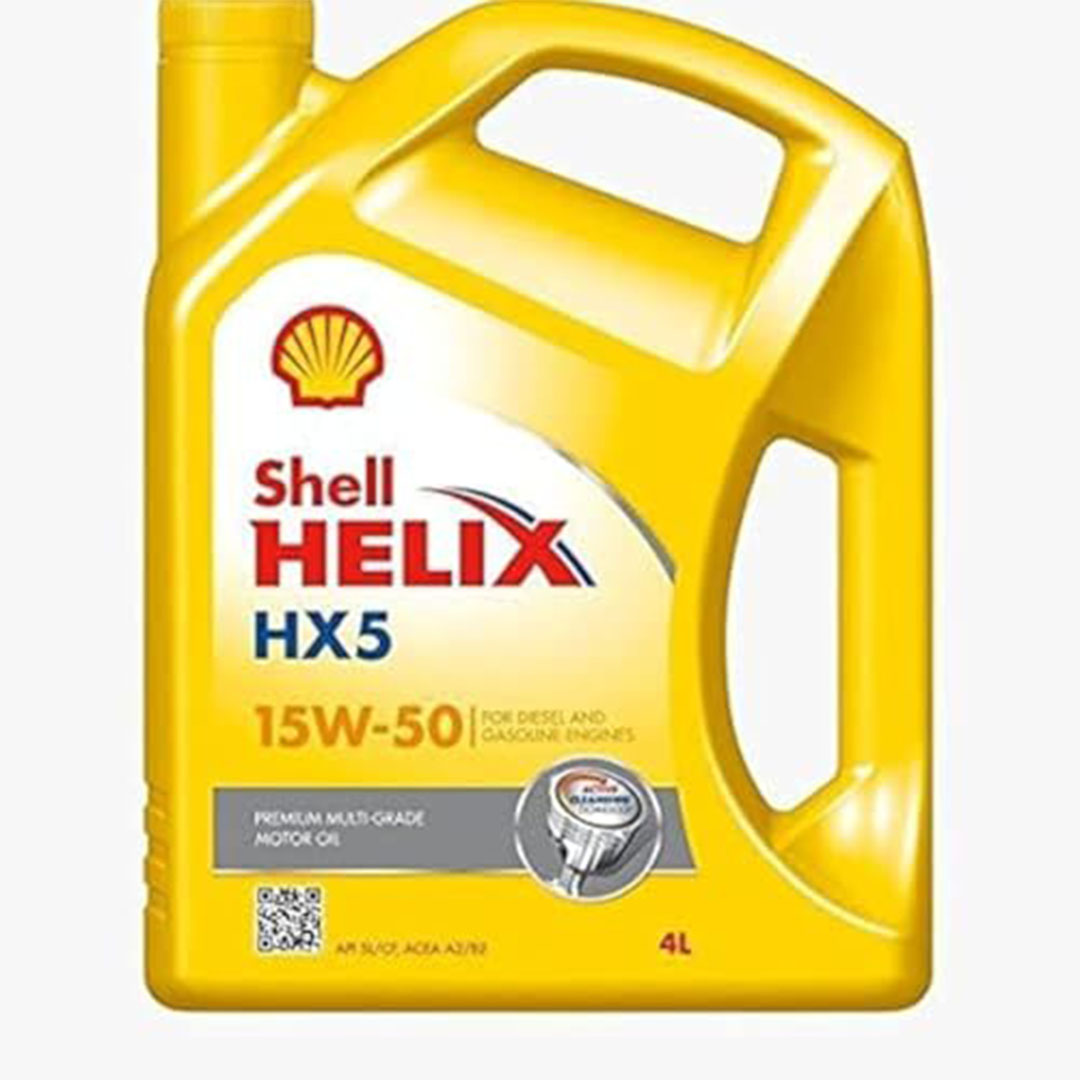 زيت محرك Shell Helix HX5 15W50 – 4 لتر