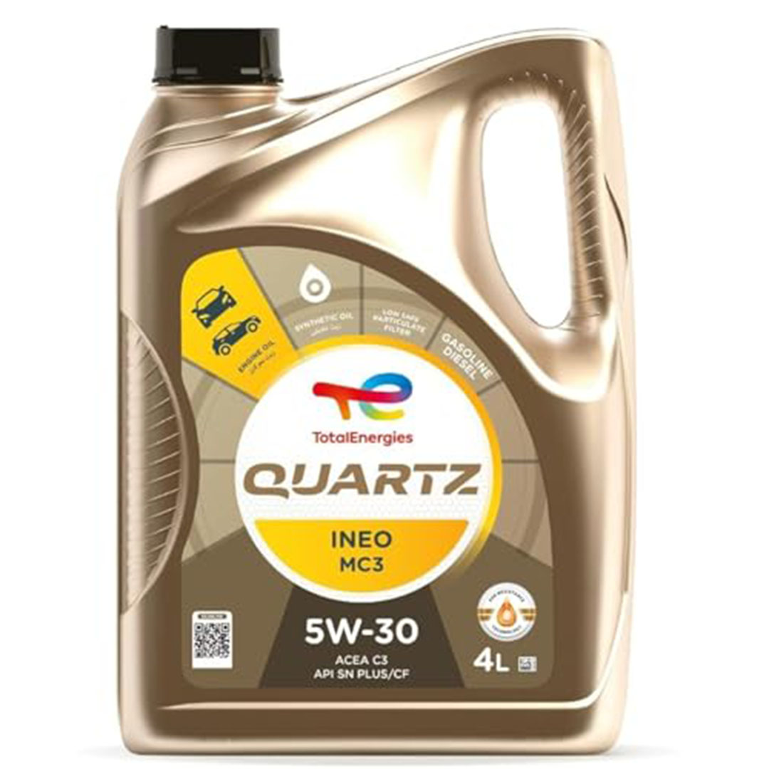 زيت محرك TotalEnergies QUARTZ INEO MC3 5W-30 - 4 لتر
