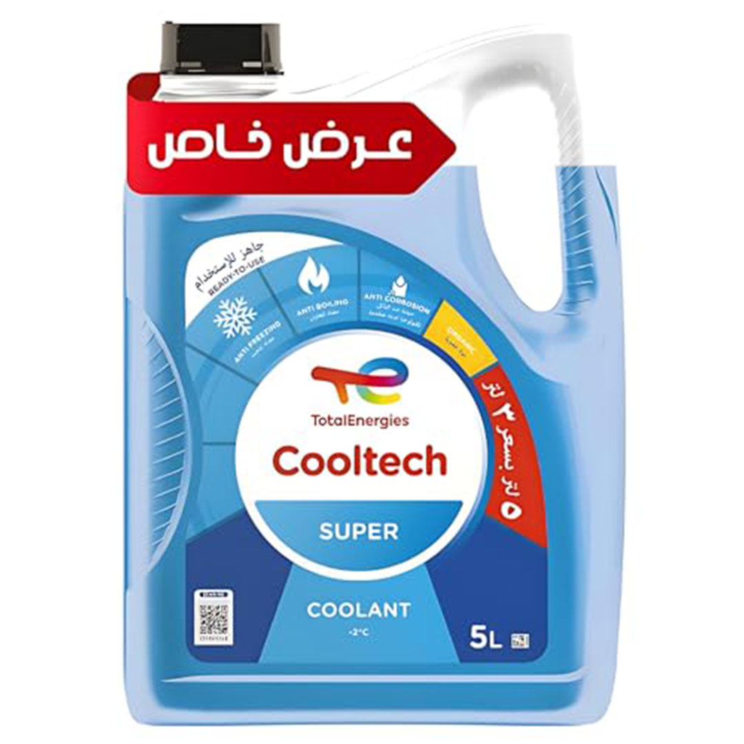 مياه تبريد TotalEnergies Cooltech Super – 5 لتر