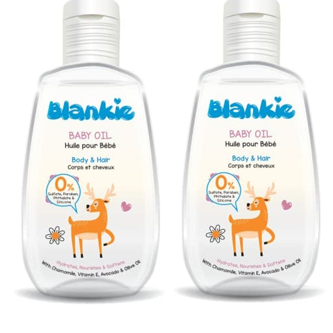 زيت الجسم من بلانكي مناسب لجميع أنواع البشرة - 100 مل - 2 قطعة