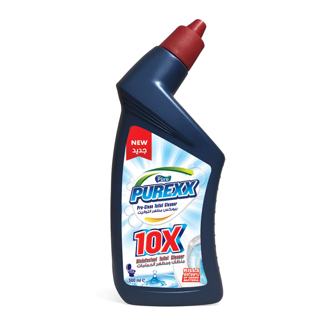 جل منظف قاعدة الحمام بيوركس للتنظيف والتعقيم وإزالة البقع - 500 مل