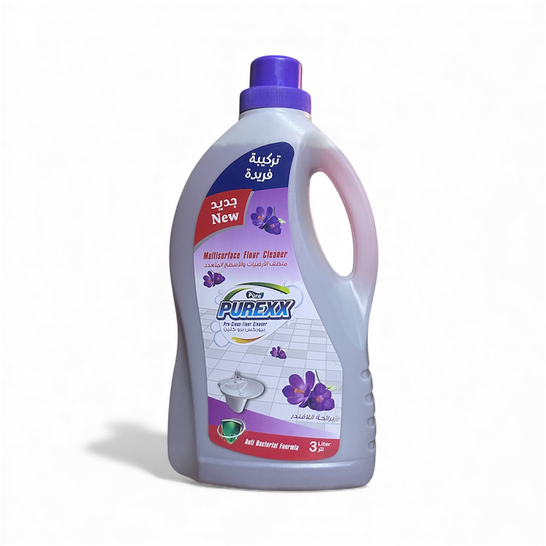 منظف سائل متعدد الاستخدامات من بيوركس برائحة اللافندر - 3 لتر