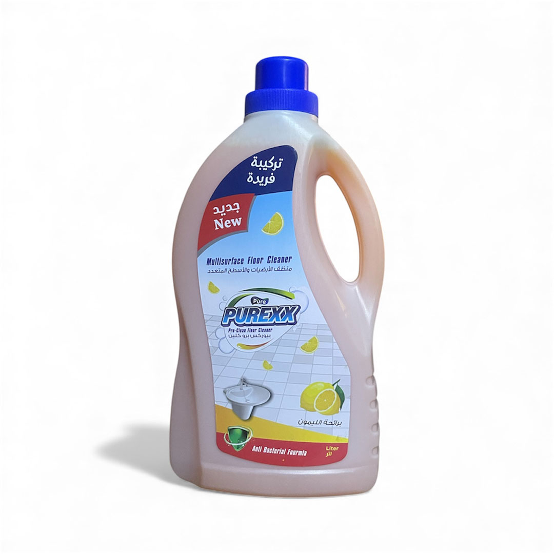 منظف سائل متعدد الاستخدامات من بيوركس برائحة الليمون - 3 لتر