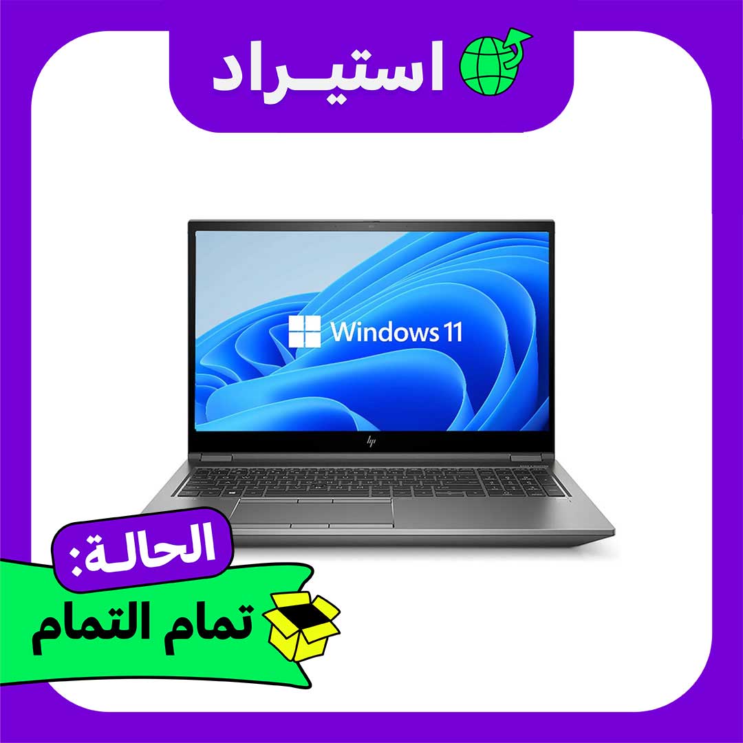 لابتوب استيراد HP Zbook Fury G8 Intel Core I7 - رام 16 جيجا - 15.6انش - رمادي