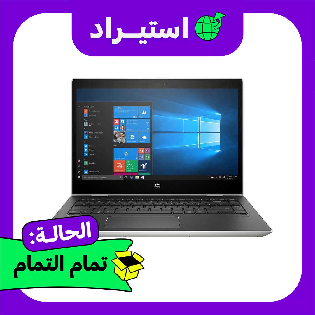لابتوب استيراد HP ProBook X360 440 G1 Intel Core i5 - رام 8 جيجا - 14انش - فضي