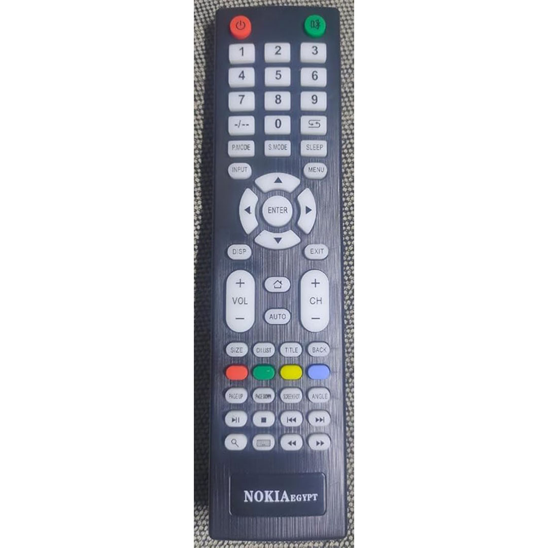 ريموت متوافق مع تلفزيون نوكيا - أسود