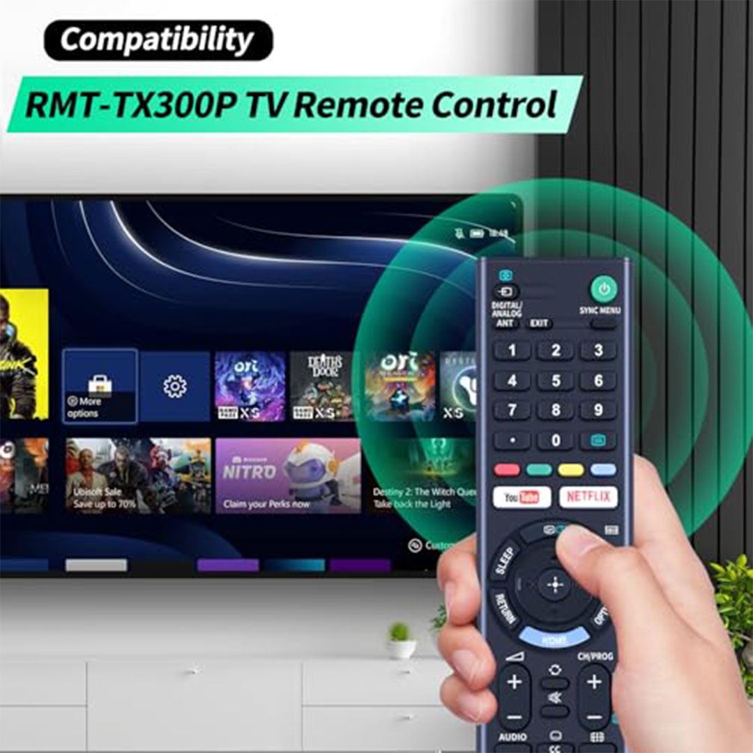 ريموت سوني RMT-TX300P - أسود