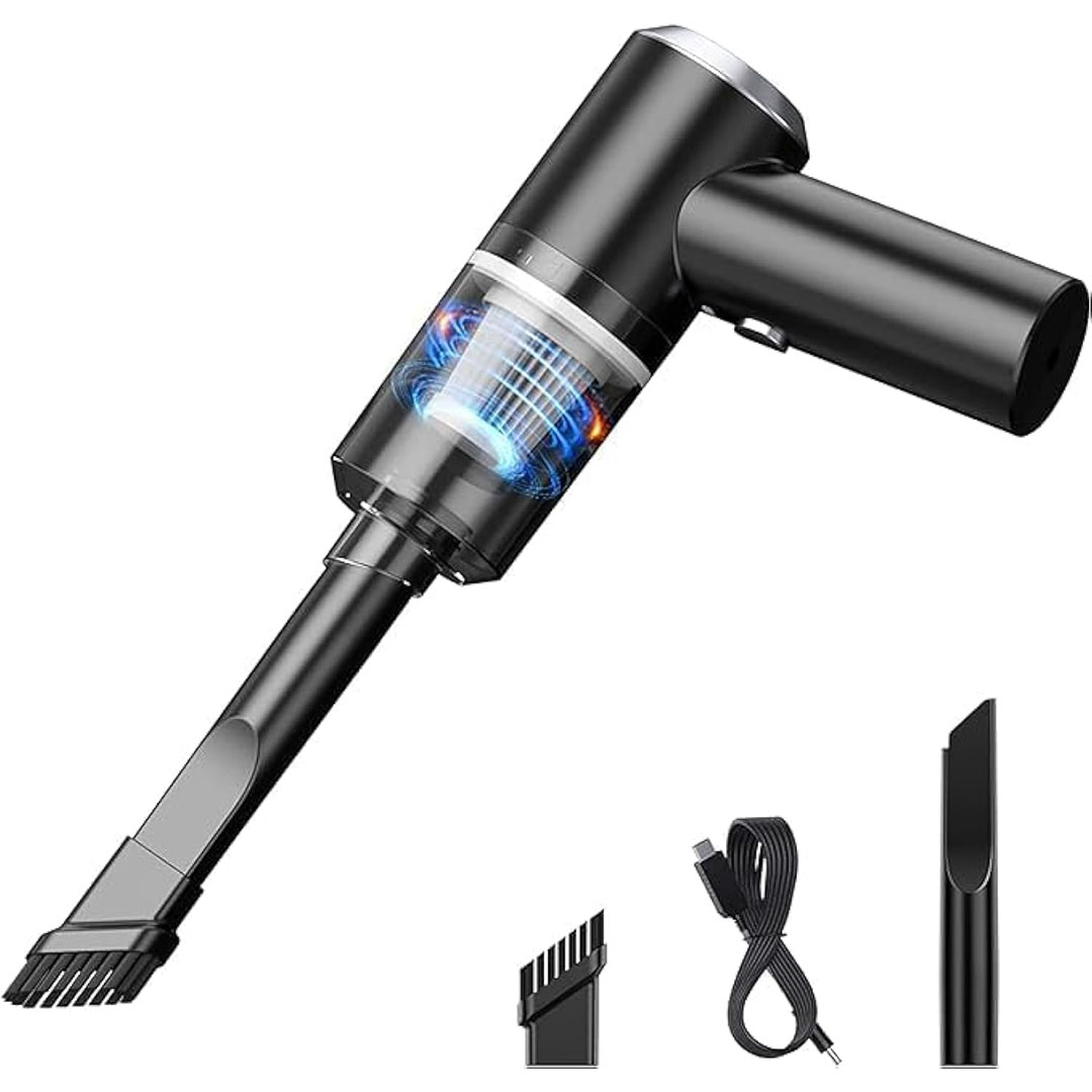 مكنسة جاماكي الصغيرة للسيارة - أسود - JMK1600