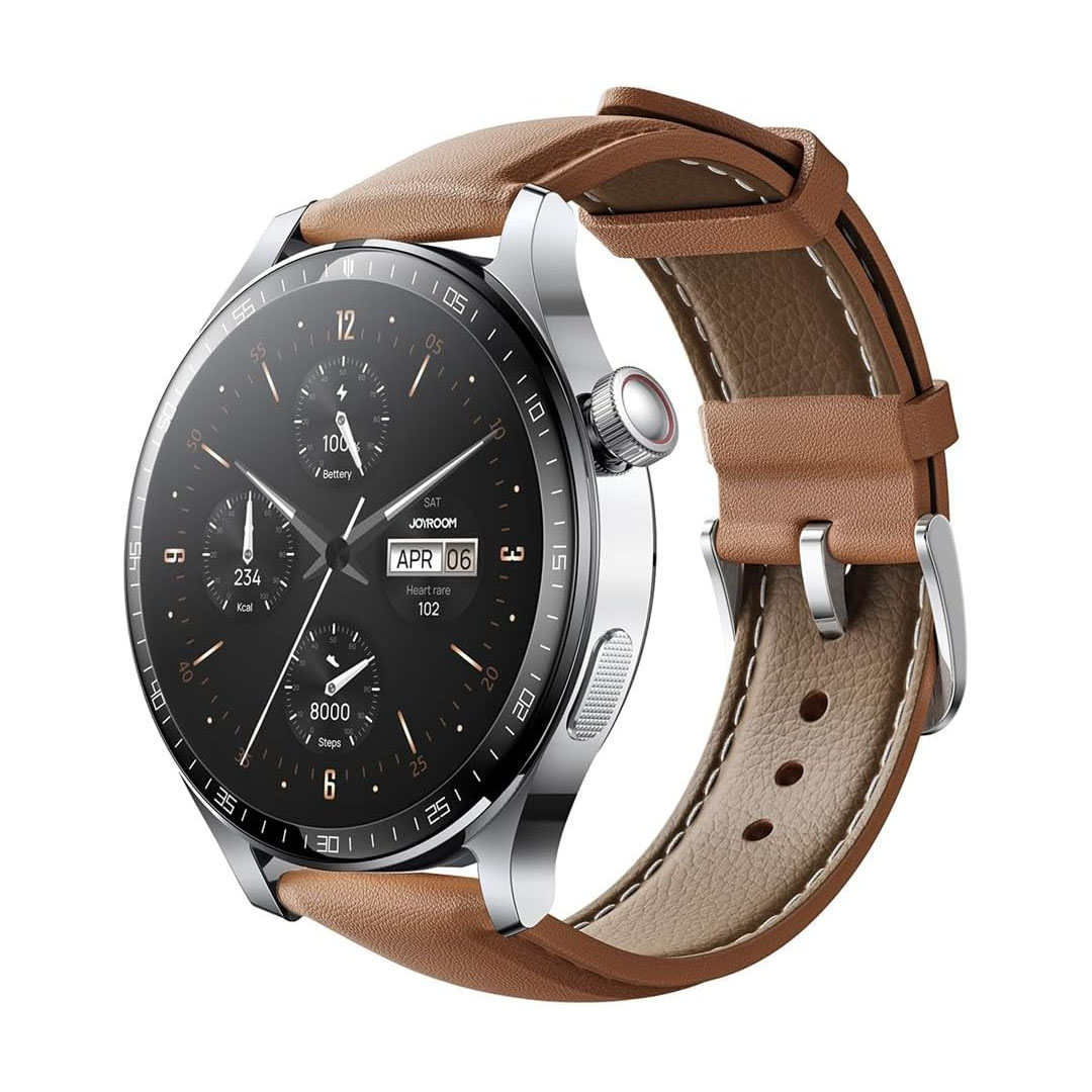 ساعة سمارت من جوي روم - 1.46 بوصة - بني - JR-FC2