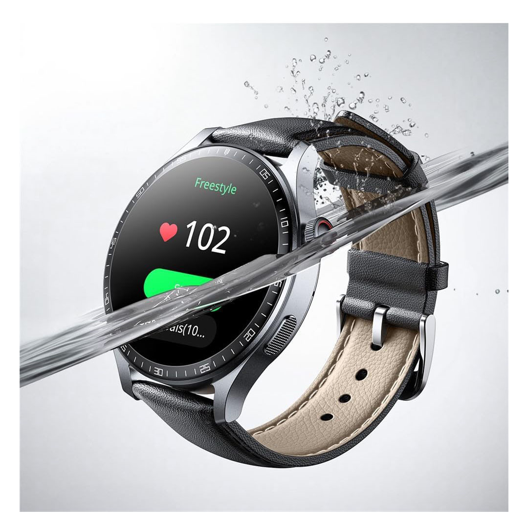 ساعة سمارت من جوي روم - 1.46 بوصة - بني - JR-FC2