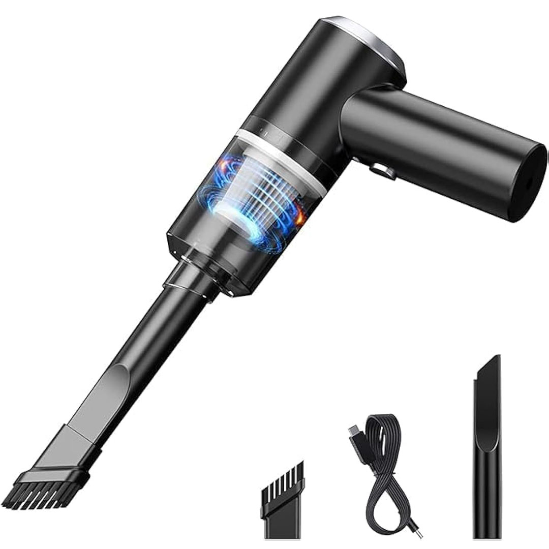 مكنسة جاماكي الصغيرة للسيارة - أسود - JMK1600