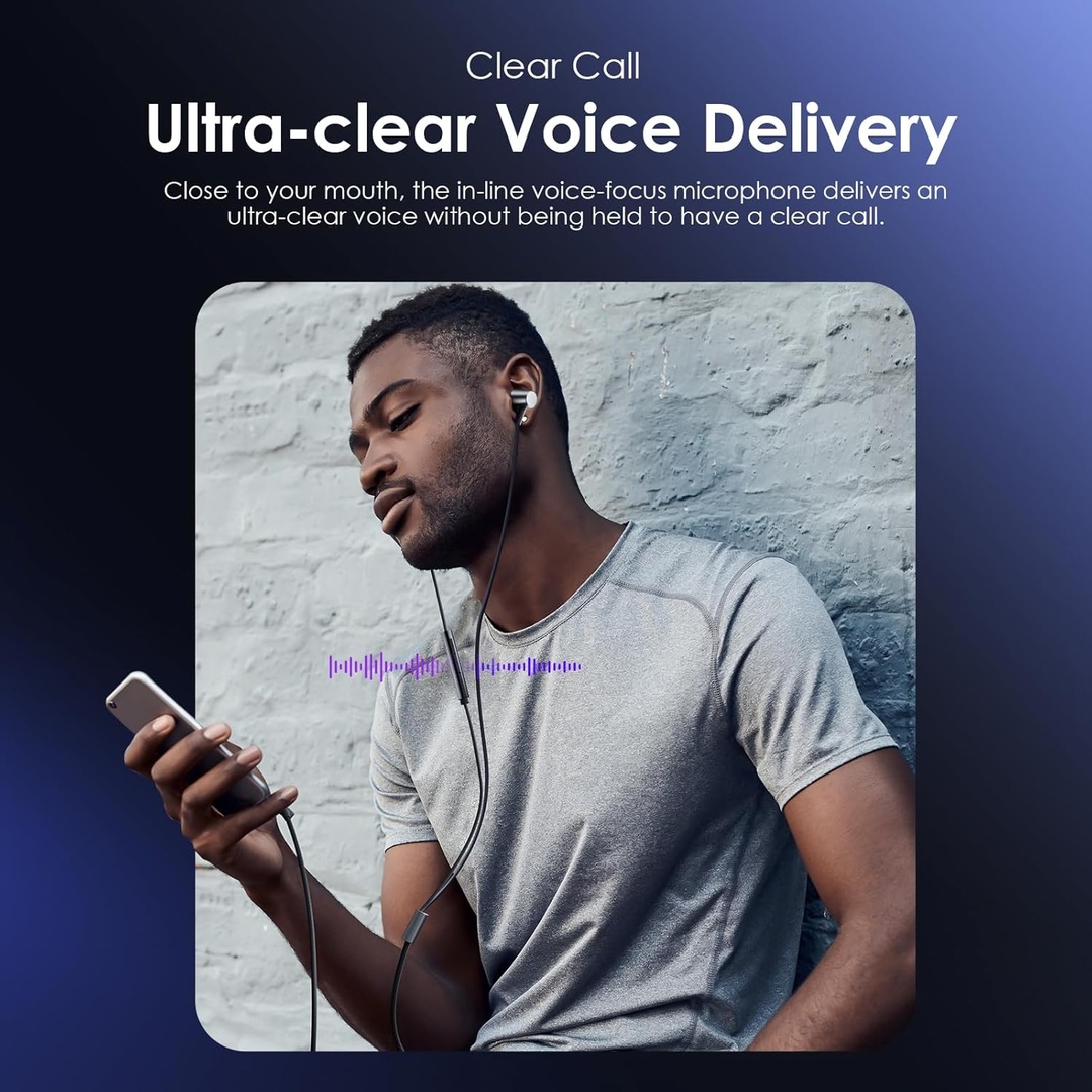 سماعات أذن سلكية داخلية ترومبيت 3 أورايمو - 3.5mm - أسود - OEP-E40