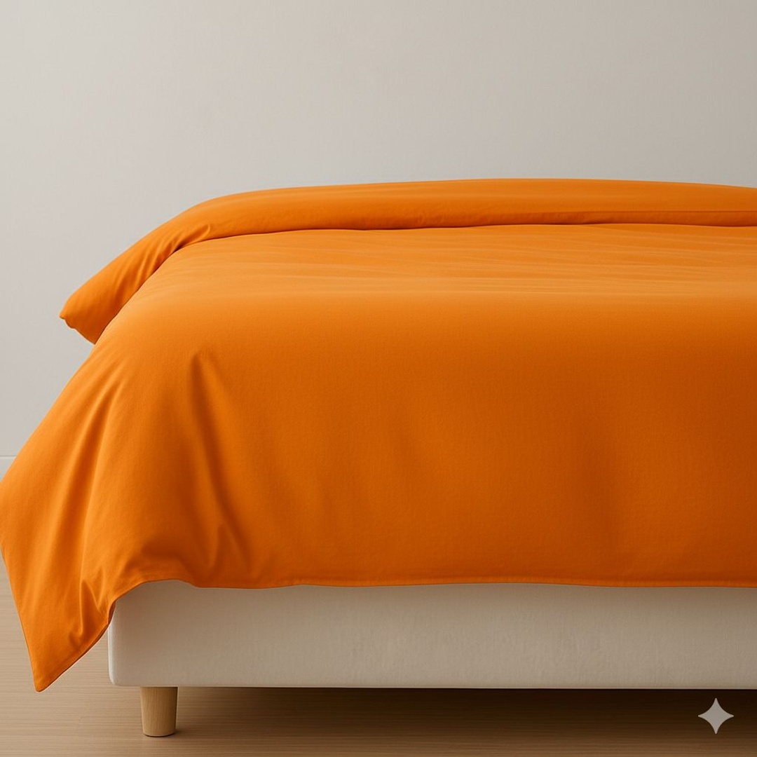 كيس لحاف بسوستة من يارلن - برتقالي - 220*240 سم