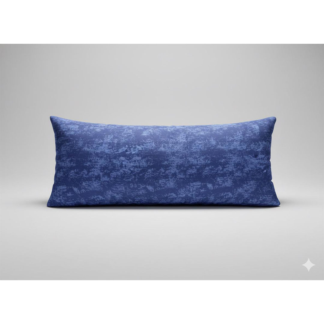 يارلن كيس مخدة طويل - نويز بلو - 200×45 سم