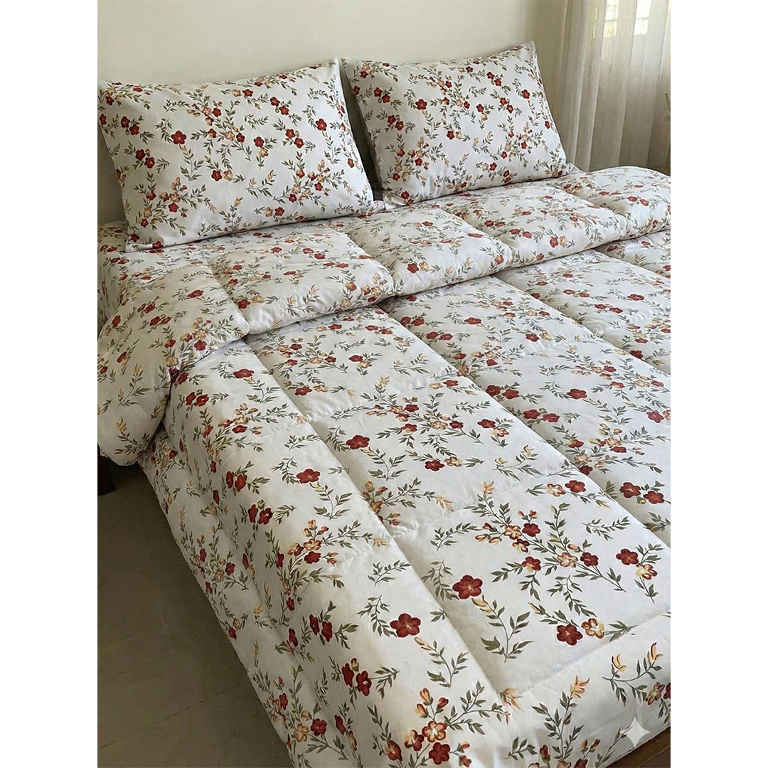 يارلن غطاء لحاف بسوستة - بتلات - 220×240 سم