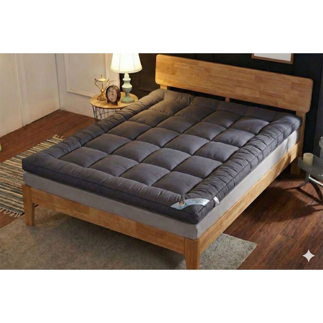 يارلن مرتبة تطرية رمادي غامق - 120×195 سم