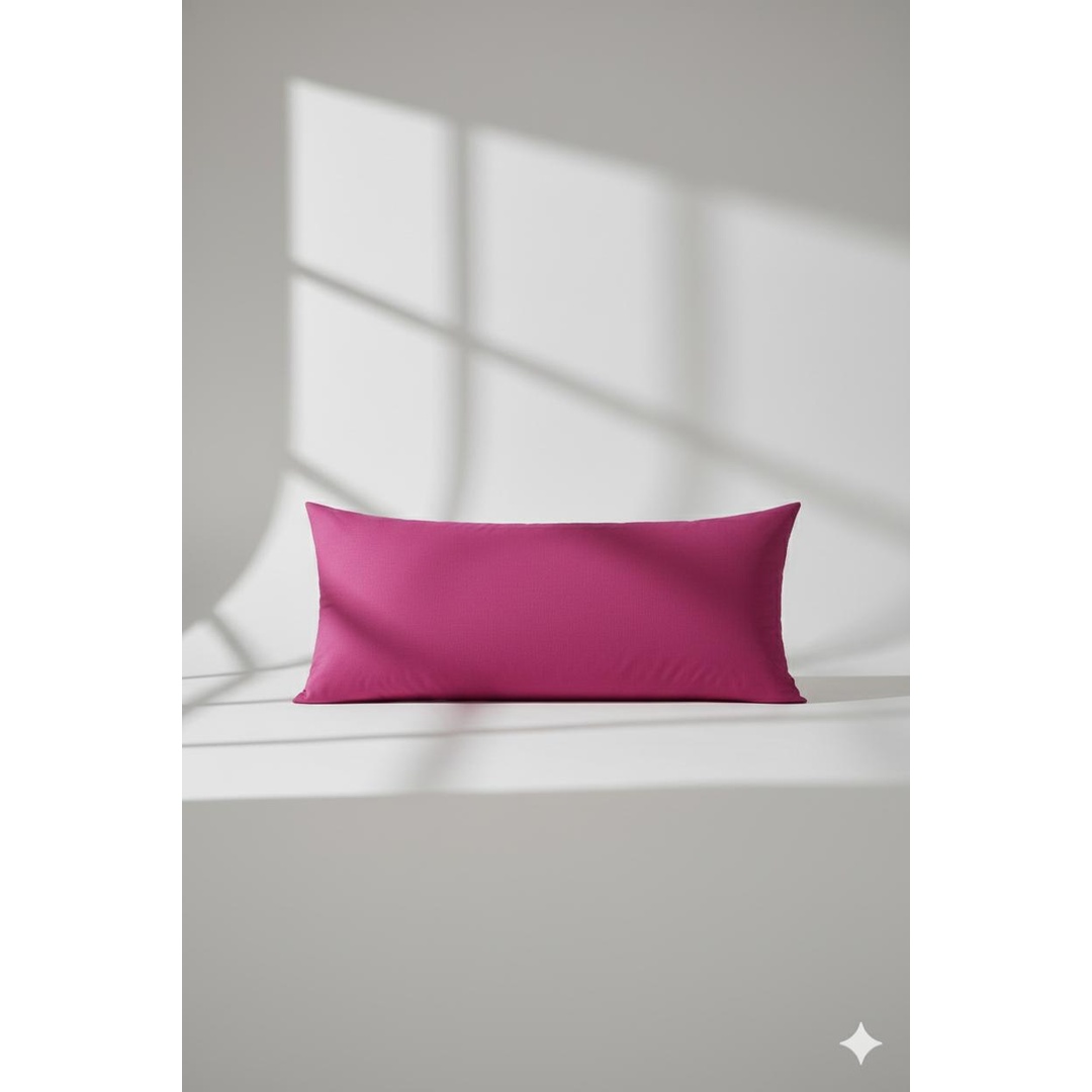 كيس مخدة طويل من يارلن - هوت بينك - 160*45 سم