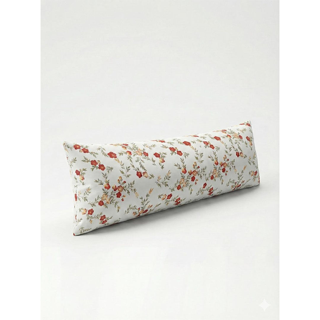 يارلن كيس مخدة طويل - بتلات - 180×45 سم