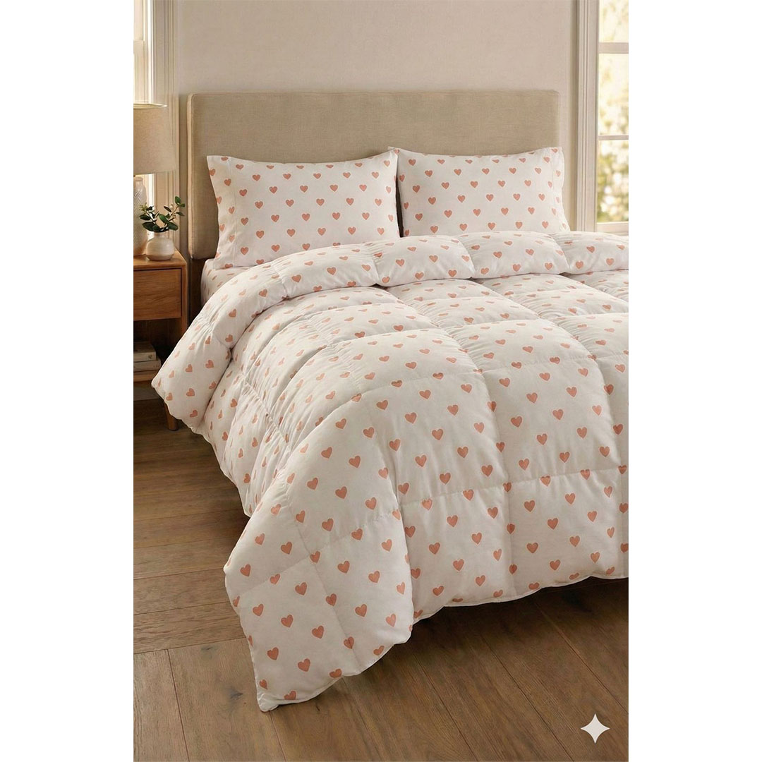 يارلن غطاء لحاف بسوستة - ميني هارتس - 220×240 سم
