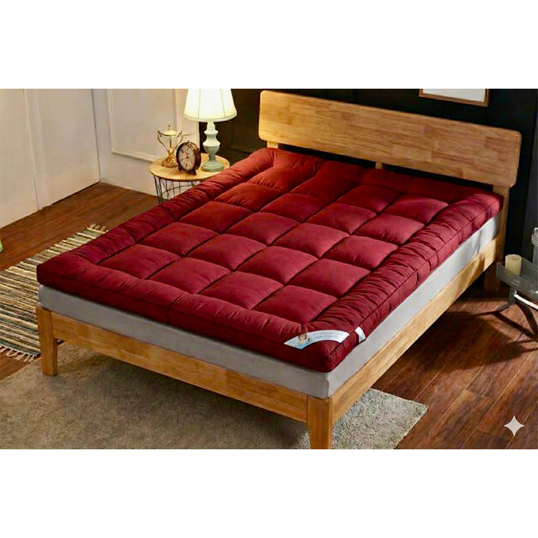 يارلن مرتبة تطرية أحمر - 100×195 سم