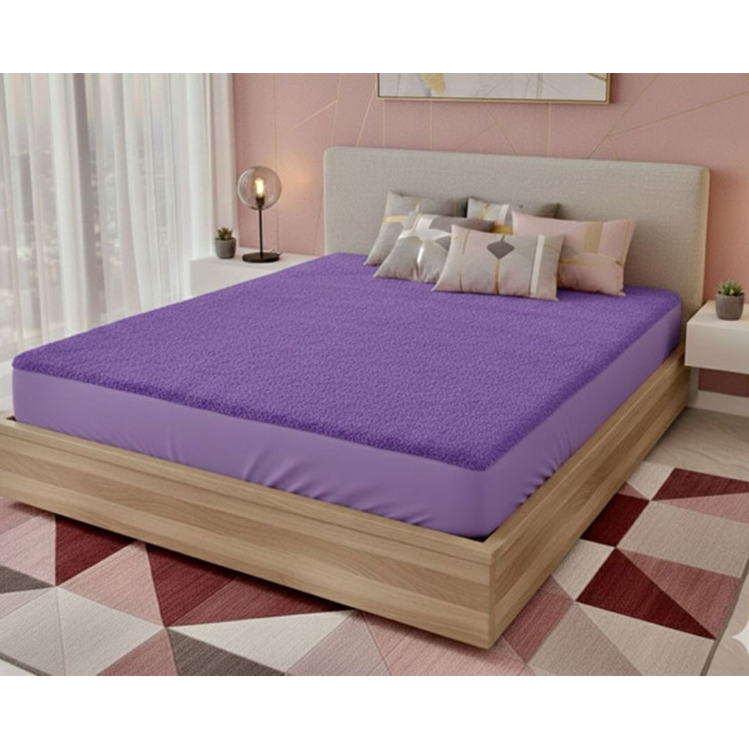 يارلن واقي مراتب مقاوم للماء - موف - 160*200*30 سم