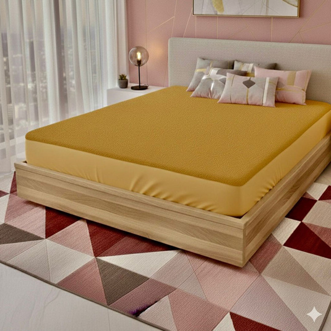 يارلن واقي مراتب مقاوم للماء - جملي - 120*200*30 سم